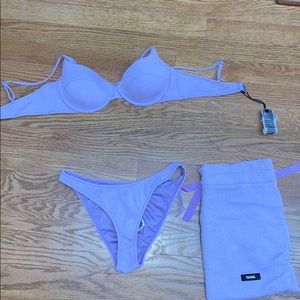LAVENDER TRAINGL BIKINI